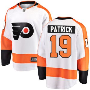 Kinder Philadelphia Flyers Eishockey Trikot Nolan Patrick #19 Breakaway Weiß Fanatics Branded Auswärts